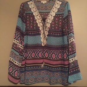 ✂️PRICE CUT❤️✂️Umgee Boho Tunic Top